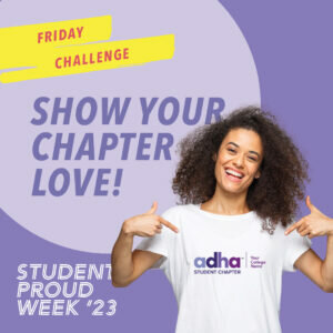 Student Proud Show Your Chapter Love