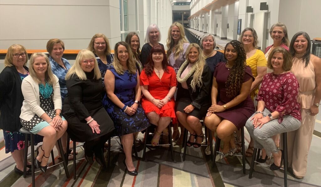 17 ladies seated in two rows_ADHA Board of Directors 2023-2024