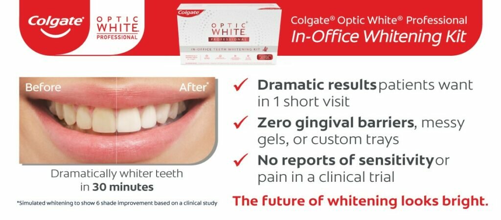 Colgate Optic White Professional In-Office Whitening Kit