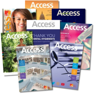 Stack of Access Magazine covers
