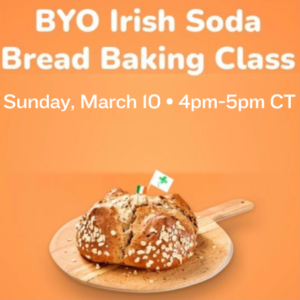 IOH Happy Hour Irish Soda Bread Making Class