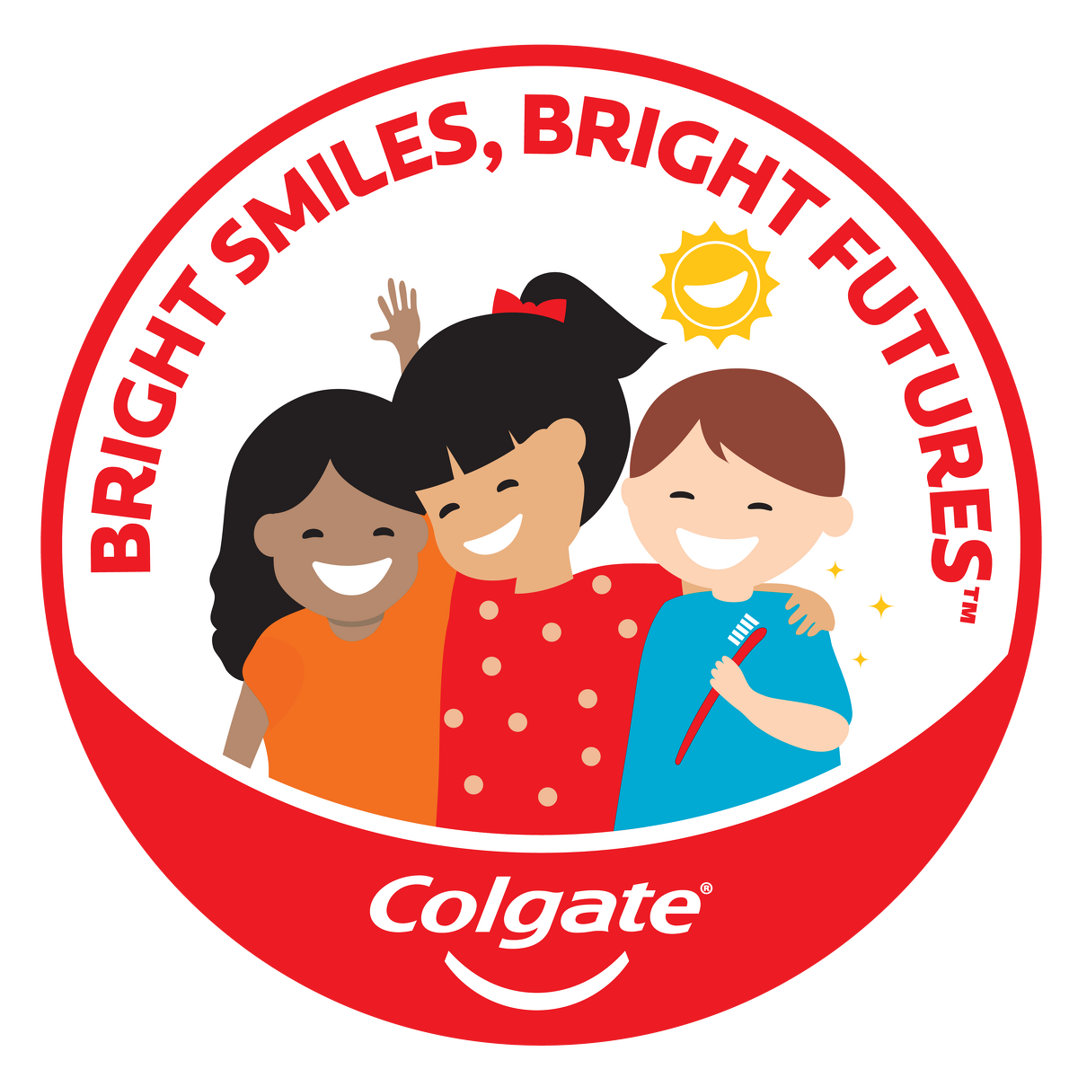 Colgate Bright Smiles, Bright Futures logo