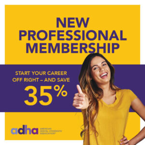 New Professional Membership in ADHA