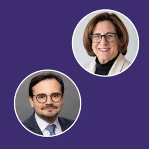 alonso carrasco-labra and joann gurenlian headshot photos