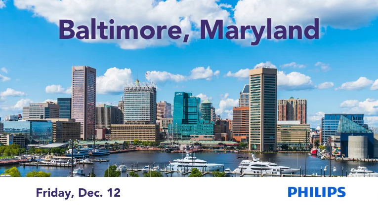Baltimore skyline for Philips CE Course