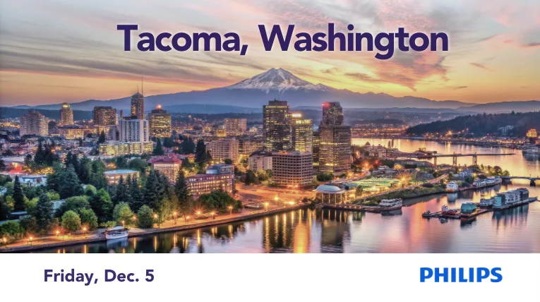 Tacoma skyline for Philips CE Course