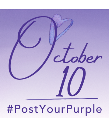 Post Your Purple on October 10