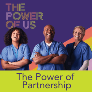 The Power of Partnership - Three hygienists standing and smiling