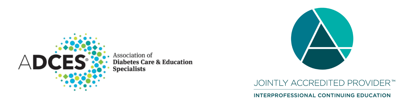 Logo Lockup of ADCES and Joint Accreditation