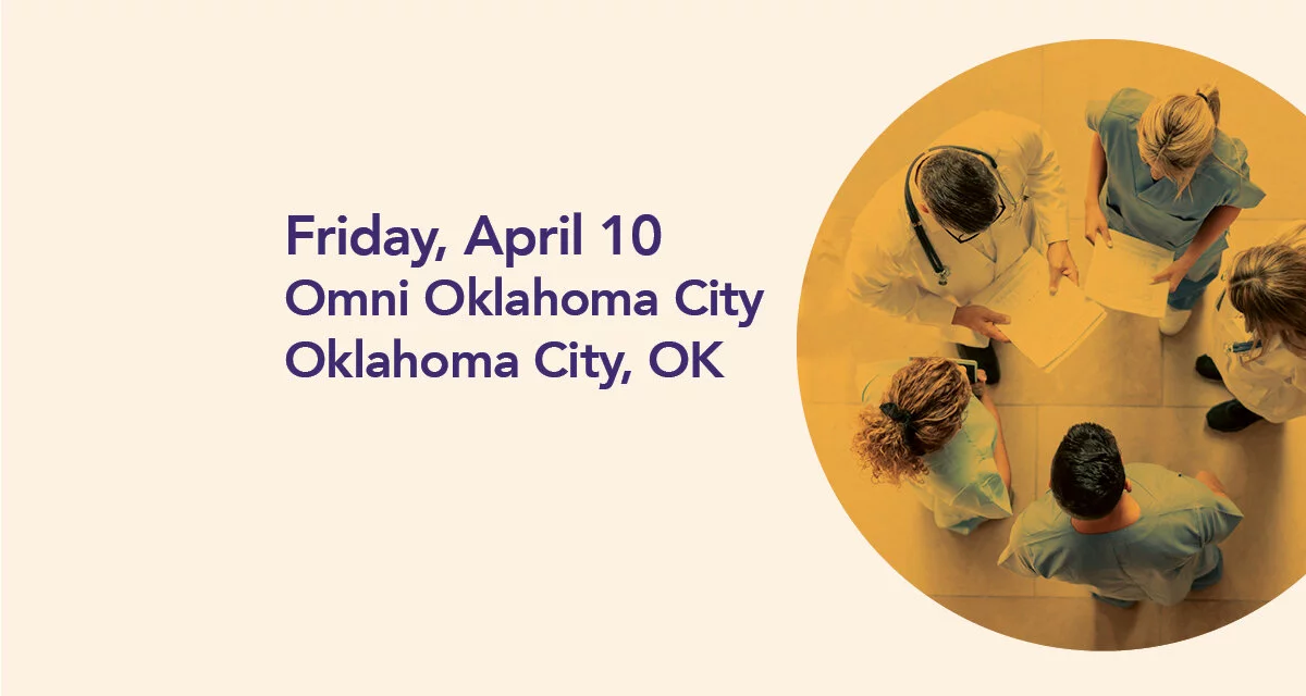 Event is Friday, April 10, 2026 at Omni Oklahoma City, OK