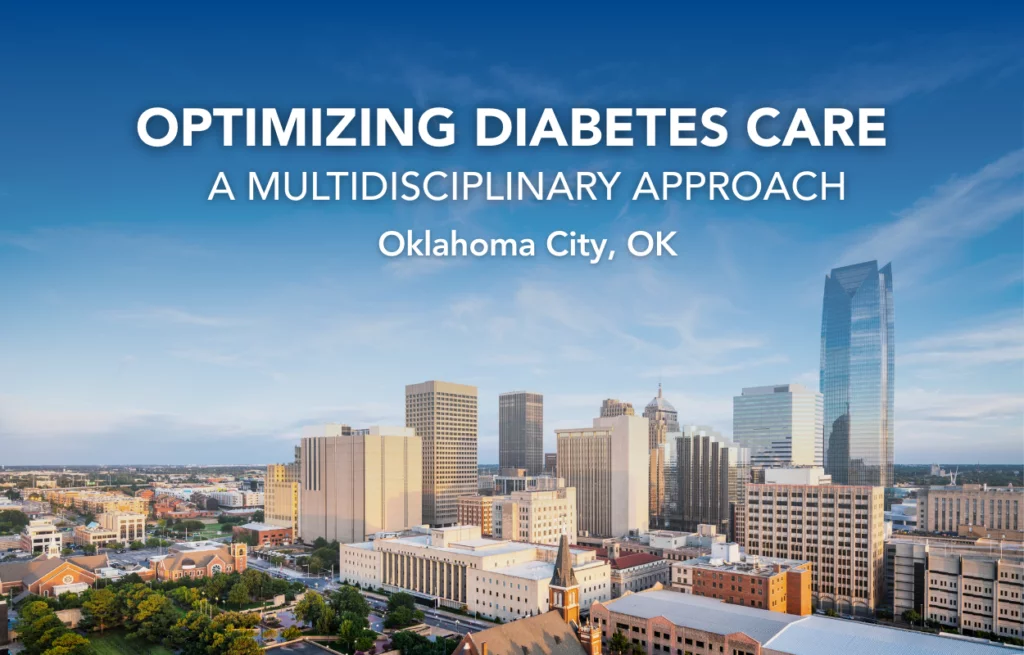 Image of Oklahoma City with text