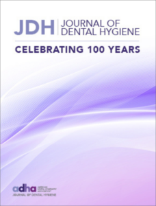 Thumbnail of the Journal of Dental Hygiene centennial cover