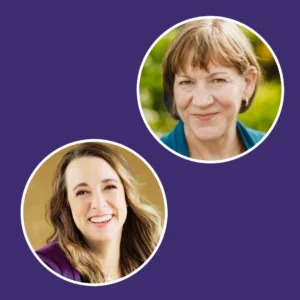 Peggy Hoffman and Erin Haley-Hitz