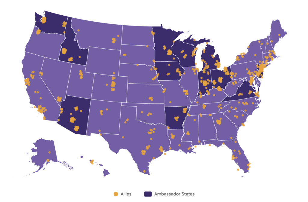 Map of Hygienist Inspired Allies